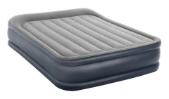 Intex Luchtbädd Queen Deluxe Kuddstöd DURA-BEAM PLUS