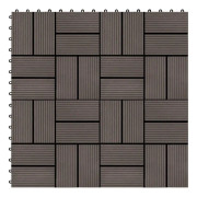Homestorecity 22 st Terrastegels 30x30 cm 2 m² HKC donkerbruin 3