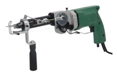 Mattvävningsverktyg Grön 2 i 1 Handhållen Hög Hastighet Flerfunktionell Mattvävningsmaskin för Mattor DIY 100‑240V EU-kontakt
