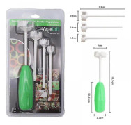 4-pack Grönsaksuttagare Spiral Skärare Grävverktyg Uttagare