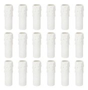 -18 st droppformade ljusmanschetter 100 * 25 mm ljusmanschetter för julgransdekoration och ersättning av ljuskronor vägglampor ljusmanschetter-