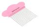 Papperslingverktyg Kam, Origami Kortskivor Hållare Skapa Remsa Slingor för DIY Konst Hantverk, Rosa