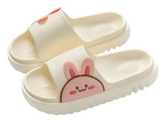 Strandslippers Sommarsliders Sandaler,EVA Öppen Tå Mjuka Tofflor Badrum Pool Dusch Anti-Slip 6-7
