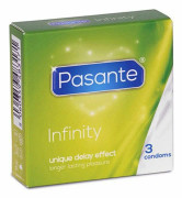 Pasante kondom Delay/Infinity 3-pack