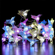 1m 20 LED Kolibri Fairy Lights, Vattentät, USB-driven