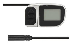 Blandat material Hållbar Praktisk LCD-display Elektrisk mätare för mittmotor TSDZ2 VLCD6 Mätare 6 kärnor