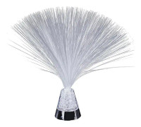 6-delad färgskiftande fiberoptisk LED-lampa, 7-färgad fiberoptisk lampa