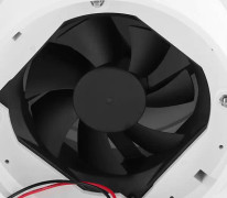 12V Takfläkt 4000R/min LED Lufttak Ventilation Galler Rund för Husbilar Husbil Resesläp Van