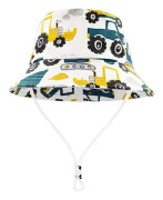 Solhatt Baby Barn, Fiskehatt Barn med Hakrem, Hinkhatt Strandhatt Kep(2-4 år)