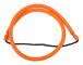 Skjutstång Spjut Slunga 5x10mm Latex Band Bra Elasticitet Tillbehör för Fiske Orange