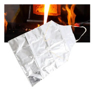 Värmebeständig arbetsförkläde 1000℃ Hög temperaturbeständighet Aluminiumfolie Arbetsförkläde