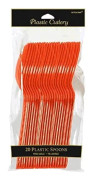 Amscan Partysked i plast av högsta kvalitet (20-pack)