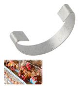 Kaninbur Dörr Fixering Järnkrok Metall Smådjur Bur Dörr Del Verktyg 4,5cm/1,8in Bur Del