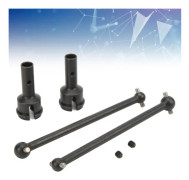 2 st metall bakre CVD drivaxel set för ARRMA 1/8 RC bil härdat stål universal drivaxlar