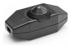 1-60W Dimbar LED-dimmer (vriddimmer) LED dimbar, på/av, 220-230V, CE-linjebrytare, svart,