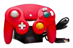 Tredjeparts Handkontroll Röd - Nintendo Gamecube