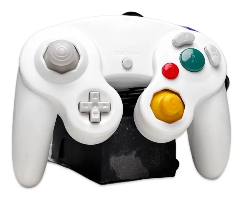Tredjeparts Handkontroll Vit - Nintendo Gamecube