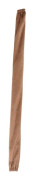 Kedjeskydd Dammtät Tråd Flanellduk 60 cm Längd 5 cm Bredd med dragkedja för skydd Ljusbrun