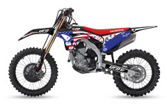 Ufo Patriot Honda Crf 450r 21-22 Plastkit