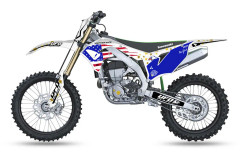 Ufo Patriot Kawasaki Kxf 250 21-22 Plastkit