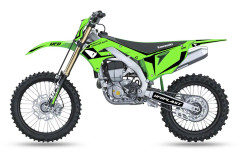 Ufo Tecna Kawasaki Kxf 250 21-22 Plastkit