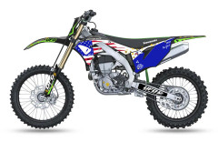 Ufo Patriot Kawasaki Kxf 250 21-22 Plastkit
