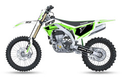 Ufo Stokes Kawasaki Kxf 250 21-22 Plastkit
