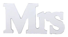 Mr & Mrs Wood Lettres Minuscules Letters Sign Top Table Decorative Wall Alphabet Wooden Letters Brid