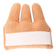 Professionell fingerspridare Anti Stick Hand Finger Aid Protector Bed Elderly Care PadOrange Free Size