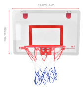 Basketkorg för inomhus- och utomhusbruk, väggmonterad basketkorg för barn