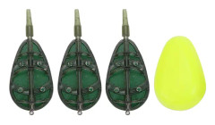 Bärbar Matare Set Bete Bur Fiskeutrustning Tillbehör med MouldCatch Fisk Snabbt (30G+40G+50G)