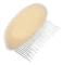 Enkel volymtillverkare Bouffant Beehive Shaper Bumpits Bump Foam Comb Hair Styler（Beige）