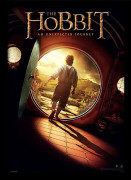 The Hobbit En oväntad resa Filmaffisch Inramad Tryck 40cm Multicoloured 40cm x 30cm