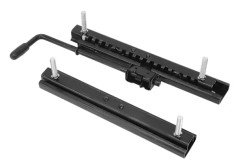 2pcs Seat Slider Track Strong Strength Adjustable Seat Sliding Fit for Go Kart Four Wheel Off Road ATV UTV