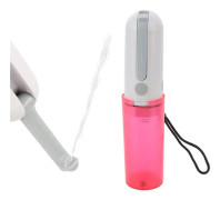 Bärbar bidé 230 ml USB-laddningsbar effektiv vattenbesparande enkel drift bärbar bidéspruta för toalett rese röd flaska