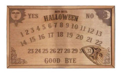 Halloween Nedräkning Kalender Väggdekor - Interaktiv Hel Månad
