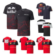 Teamtr?ja herr Formel 1 kort?rmad topp polyester S-3XL h?g kvalitet