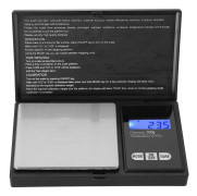 Mini Bärbar Pocket Elektronisk Digital Smycken Precisionsvåg med Digital Display (500-0,01G)