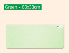 60x36cm Grön 220V Digital Display Uppvärmd Musmatta Dator Skrivbord Värmematta Vattentät Temperaturkontroll Kontorsvärmare 60x36 80x33cm