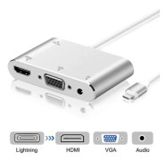 1080p Lightning till HDMI Vga Audio Video Adapter för Apple