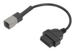 6PIN till 16PIN diagnostisk kabeladapterbyte f?r CAN?AM MOTO ATV UTV motorcykelcykel