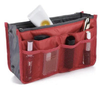 SHOP-STORY - Organizer Handbag organizer - Färg Vinröd - Burgundy