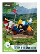 Disney D-Stage Campsite Series PVC Diorama Goofy & Donald Duck 10 cm