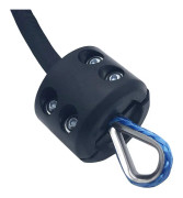 Universal gummivinsch för RL UTV, stoppkrok, UL-linje, sparande, 1/2 tums kabel