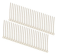 Item Type: Open Eye Pins
Material: Alloy Use: Made beads pendant, DIY accessories
Color: Gold