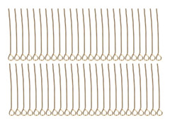 Item Type: Open Eye Pins
Material: Alloy Use: Made beads pendant, DIY accessories
Color: Gold