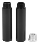 2-pack mikrofonhållare förlängningsstång set justerbar längd hållbar mikrofonhållare uppgraderingsdelar