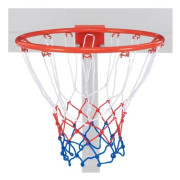 Hoop Väggmonterad Basket Hoop 45 cm COSTWAY-Net-Metal Tube-Universal Ersättningsfälg-Inomhus, Utomhus-Orange