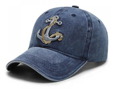 Baseballkeps, Performance Snapback-keps, Vattentät Baseballkeps, Unisex, Sommar Utomhus Solskydd (Mörkblå)