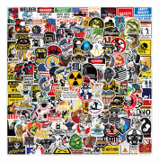 Klistermärkespaket 200 ST Vinyl Graffiti Klistermärken för Laptop Bil Skateboard Motorcykel Cykel Bagage Stötfångare Bomb Klistermärke